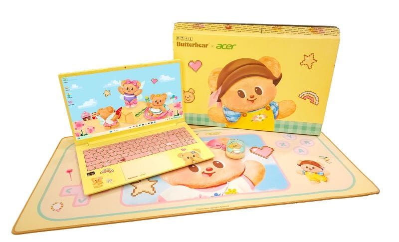 Acer เปิดตัวโน้ตบุ๊กลิมิเต็ด “Acer x Butterbear” ดีไซน์พิเศษ สเปกครบ จบในเครื่องเดียว