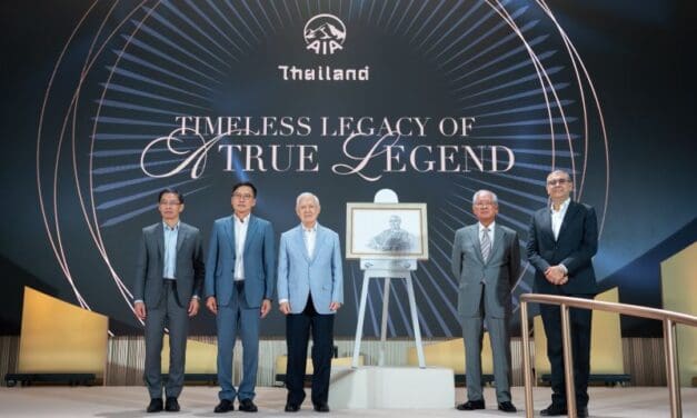 เอไอเอ ประเทศไทย จัดงานเลี้ยงอำลาให้แก่ คุณเอ็ดมันด์ เซอ วิง ซี ในวาระเกษียณจากตำแหน่งประธานกรรมการของกลุ่มบริษัทเอไอเอ