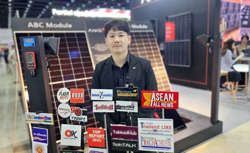 AIKO จัดทัพโซลาร์เซลล์โชว์นวัตกรรมใหม่ล่าสุด ในงาน ASIA Sustainable Energy Week 2025 ตอบโจทย์ความคุ้มค่าครอบคลุมทุกกลุ่มผู้ใช้งานพลังงานแสงอาทิตย์