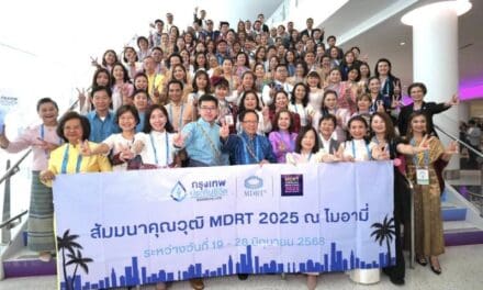 กรุงเทพประกันชีวิต นำทัพทีมตัวแทนและที่ปรึกษาทางการเงินกว่า 100 ชีวิต ร่วมงานประชุมระดับโลก MDRT Annual Meeting 2025 ณ ประเทศสหรัฐอเมริกา