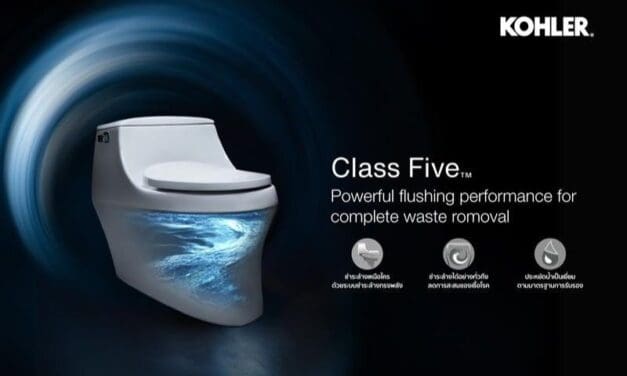 KOHLER CLASS FIVE ยกระดับสุขภัณฑ์ ชำระล้างเหนือใคร นั่งสบายไร้ที่ติ