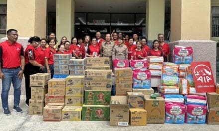 เอไอเอ มอบถุงยังชีพ จำนวน 2,000 ถุง เพื่อส่งต่อความช่วยเหลือแก่ประชาชนและทหารที่ได้รับผลกระทบจากสถานการณ์ชายแดนไทย-กัมพูชา