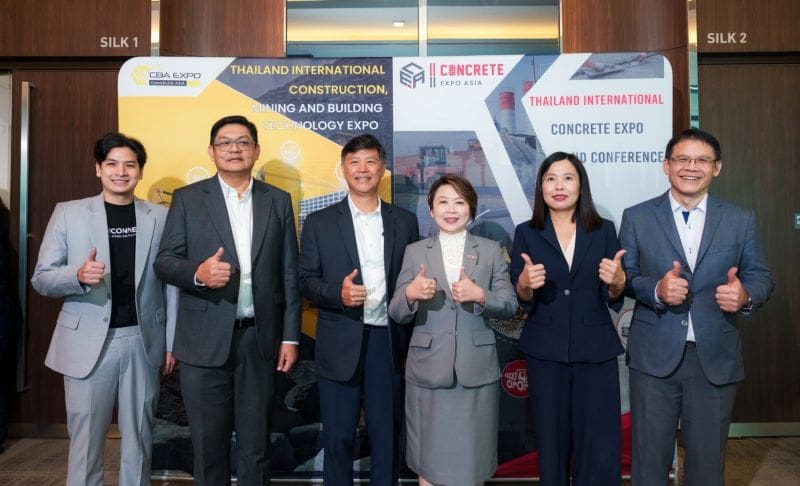 ที่สุดของงานแสดงสินค้าเครื่องจักรเพื่ออุตสาหกรรมก่อสร้าง เหมืองแร่ คอนกรีตแห่งเอเชีย CBA Expo 2025 และ Concrete Expo Asia 2025