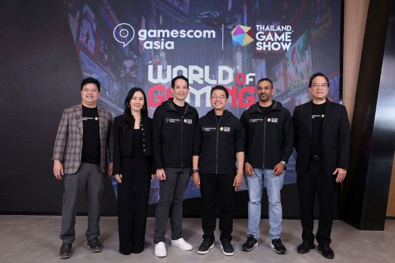 สองยักษ์ใหญ่ “gamescom asia x Thailand Game Show” ผนึกกำลังเพื่อสร้างงานเกมระดับโลก ใจกลางกรุงเทพฯ