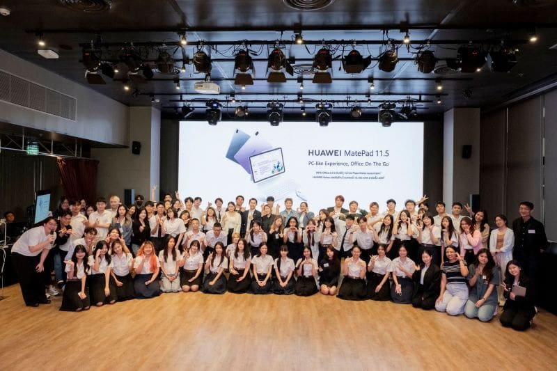 หัวเว่ยจับมือ Hackathon Thailand และ WE Tech Consulting เสริมพลังนักสร้างสรรค์คอนเทนต์รุ่นใหม่ด้วย HUAWEI MatePad 11.5” 2025 ในการแข่งขัน HUAWEI MatePad Creator Day