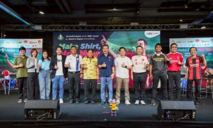 สมาคมกีฬาแห่งกรุงเทพมหานคร ร่วมกับ ศูนย์การค้าเอ็ม บี เค เซ็นเตอร์ จัดงานเทศกาล “Make Shirt Not War” รวมพลคนรักเสื้อบอล และเสื้อกีฬาตัวจริง 22-24 ส.ค.นี้