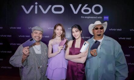 ‘หลิง – ออม’ แท็กทีมอวดสมาร์ตโฟนพอร์ตเทรตระดับโปร พร้อมเสิร์ฟความสวยในงานเปิดตัว vivo V60