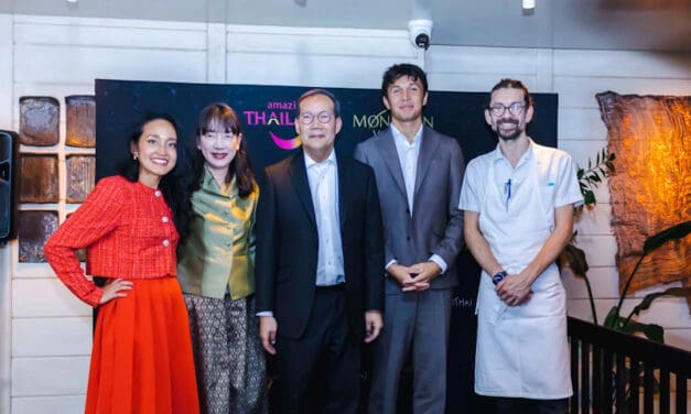 มอนซูน แวลลีย์ ร่วมกับ ททท. จัด “A Night of Thai Excellence” กลางกรุงลอนดอน ชวน “อเล็กซ์ อัลบอน” นักแข่งฟอร์มูลาวัน ร่วมฉลองให้กับที่สุดของความเป็นไทยผ่านอาหาร เครื่องดื่ม และกีฬามอเตอร์สปอร์ตระดับโลก