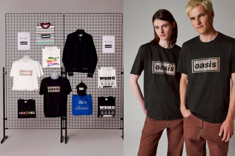 Paul Smith ฉลองการกลับมาทัวร์คอนเสิร์ตครั้งยิ่งใหญ่ของวงดนตรีร็อคระดับตำนาน Oasis เปิดตัวคอลเล็กชันพิเศษเสื้อผ้าและแอคเซสซอรีที่ได้แรงบันดาลใจจากยุค 90s