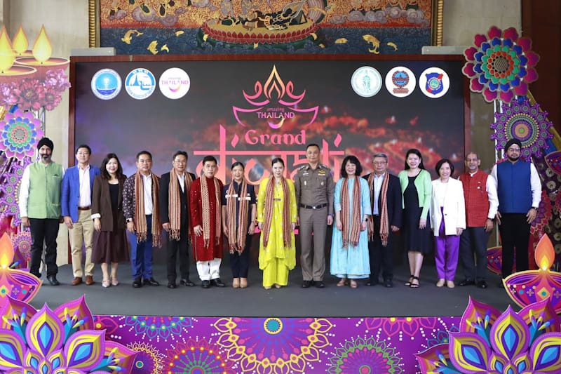 ททท. จุดแสงแห่งศรัทธา สว่างไสวรับเทศกาลดีวาลี 2025 กับงาน “Amazing Thailand Grand Diwali Festival 2025” ฉลองยิ่งใหญ่ 2 พื้นที่ “คลองโอ่งอ่าง-พาหุรัด” 16-31 ตุลาคมนี้