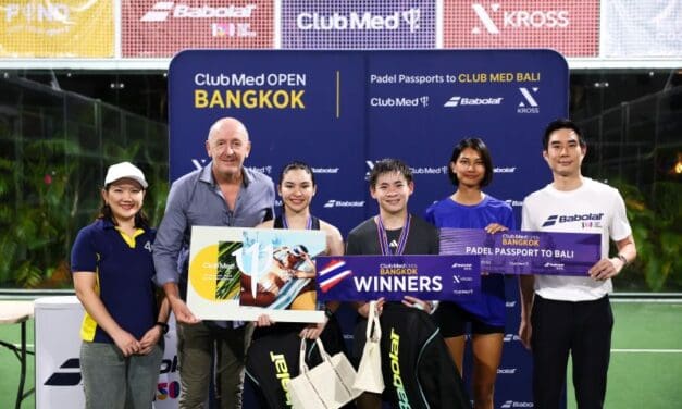 คลับเมดตอบรับกระแสปาเดลฟีเวอร์ จับมือ Babolat และ Kross Padel Bangkok จัดการแข่งขัน Club Med Open Bangkok เป็นครั้งแรกในไทย