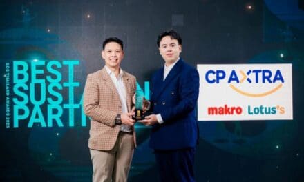 ซีพี แอ็กซ์ตร้า รับรางวัล “The Best Sustaining Partner Award 2025” ในงาน SOS Thailand Awards 2025
