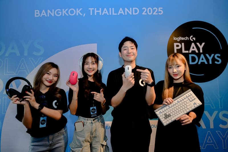 แบรนด์ผู้นำด้านอุปกรณ์เกมมิ่งเกียร์ระดับโลก Logitech G เปิดตัวผลิตภัณฑ์รุ่นล่าสุดหลากหลายไลน์ในงาน Logitech G PLAY 2025