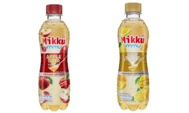 ใหม่! “มิกกุ อิมมู (Mikku Immu)” เสิร์ฟ 2 รสชาติใหม่ Apple Cider Vinegar และ Rice Vinegar กลิ่นน้ำผึ้งมะนาว