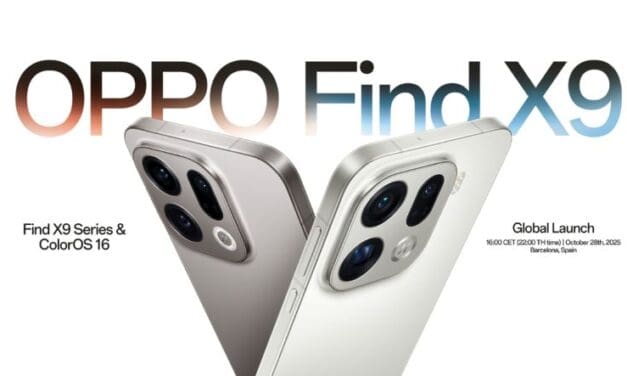 เตรียมเปิดตัว OPPO Find X9 Series พร้อมปฏิวัติวงการการถ่ายภาพบนสมาร์ตโฟนอีกครั้ง