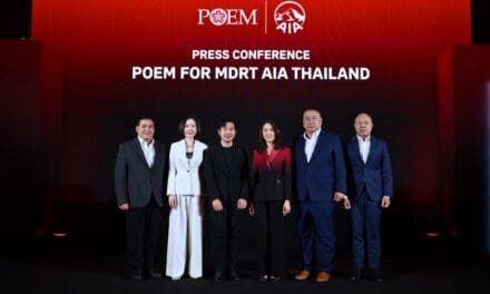 เอไอเอ ประเทศไทย เปิดตัวสูท AIA MDRT 2026 สะท้อนภาพลักษณ์ความเป็นมืออาชีพ ผ่านดีไซน์ที่มีเอกลักษณ์จากแบรนด์ POEM