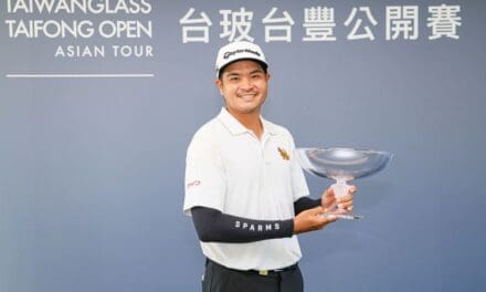 “เอกปริษฐิ์” ปลดล็อคคว้าแชมป์แรกในเอเชียน ทัวร์ ที่ไต้หวัน