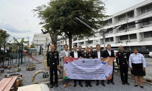 MGC-ASIA ร่วมกับมูลนิธิธรรมชวนวิริยะ ทำความดีตอบแทนสังคม ส่งมอบยางรถยนต์ที่ไม่ใช้งาน ปรับภูมิทัศน์สนามเด็กเล่น ภายในกรมยุทธบริการทหาร กองบัญชาการกองทัพไทย