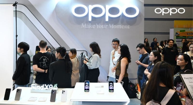 OPPO จับมือ Future Trends จุดไฟคนทำงานอีกครั้ง! ร่วมยกระดับ Work-Life สู่มิติใหม่ในงาน WORK LIFE FESTIVAL 2025