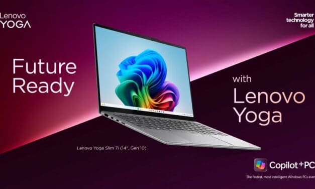 เลอโนโวชวนคนไทยร่วมค้นหาความพร้อมในการใช้งาน AI กับแคมเปญ Future Ready with Lenovo Yoga