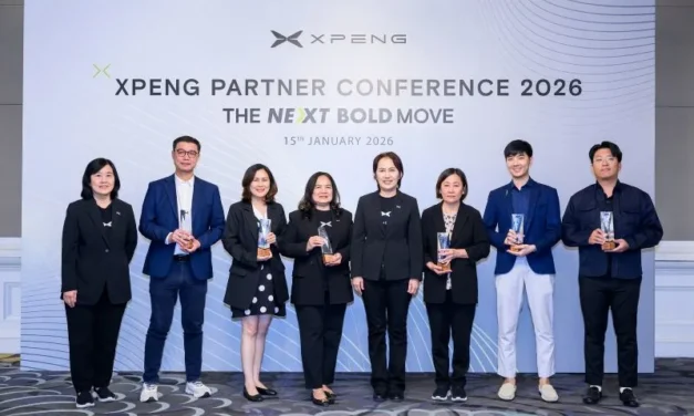 เอ็กซ์เผิง ประเทศไทย จัดงาน ‘XPENG Partner Conference 2026’ สรุปภาพรวมผลการดำเนินงานปีผ่านมา พร้อมประกาศทิศทาง-กลยุทธ์ปี 2569 ภายใต้แนวคิด ‘The Next Bold Move’