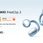 หัวเว่ยจัดโปรแรงบน Shopee เปิดประสบการณ์ “ที่สุดของหูฟัง Open-ear” กับ HUAWEI FreeClip 2 เริ่มต้นเพียง 4,990 บาท พร้อมรับคูปองส่วนลดสูงสุด 25%