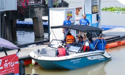 โรงเรียนสยามการเดินเรือ อบรมหลักสูตรขับเรือยนต์เล็ก อัดแน่นทฤษฏีและปฏิบัติ เพิ่มมาตรฐานความปลอดภัยทางน้ำ ที่ ริเวอร์เดล มารีน่า
