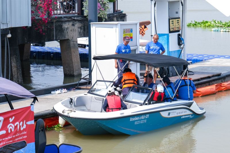 โรงเรียนสยามการเดินเรือ อบรมหลักสูตรขับเรือยนต์เล็ก อัดแน่นทฤษฏีและปฏิบัติ เพิ่มมาตรฐานความปลอดภัยทางน้ำ ที่ ริเวอร์เดล มารีน่า