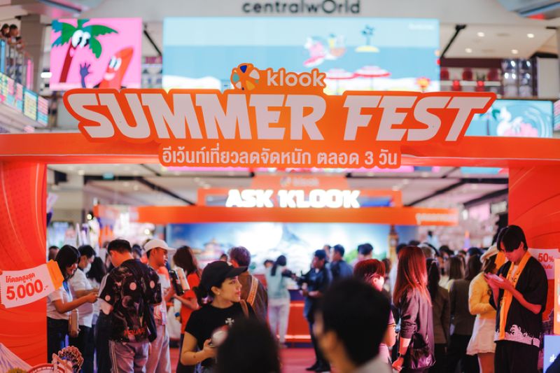 Klook ชี้ยอดจองเที่ยวจีนพุ่งกว่า 130% พร้อมดันมหกรรม Klook Travel Fest ชวนคนไทย ‘ลา…ออกไปเที่ยว’ ต้อนรับสงกรานต์