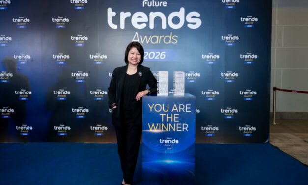 กลุ่มบริษัทซีดีจี คว้า 2 รางวัล Future Trends Awards 2026 ต่อเนื่อง 3 ปีซ้อน ตอกย้ำตัวจริงด้านเทคโนโลยีเพื่อสังคม