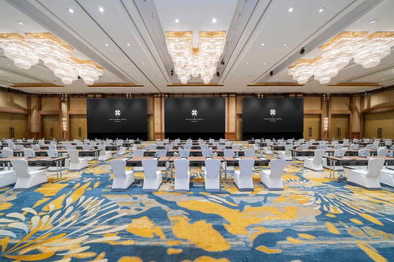 โรงแรม ดิ แอทธินี โฮเทล แบงค็อก ทุ่มงบกว่าสิบล้านบาท ติดตั้งจอ LED ภายในห้องบอลรูม ขนาดใหญ่ที่สุดในกรุงเทพมหานคร พร้อมยกระดับศักยภาพตลาดไมซ์ด้วยเทคโนโลยีและนวัตกรรมการจัดงานอย่างยั่งยืน