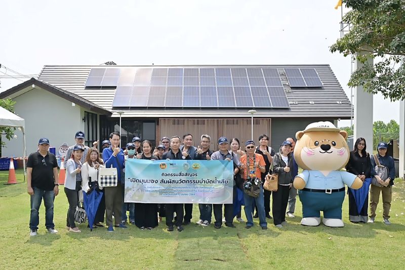 อจน. เปิดบ้าน โชว์นวัตกรรมบำบัดน้ำเสีย “บางคูรัด-ลำโพ” อย่างเป็นทางการ