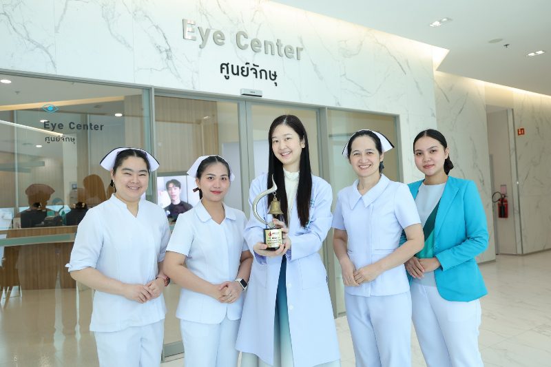 The Eye-Diagnostic Billboard ผลงานความร่วมมือของโรงพยาบาลพระรามเก้า และ Plan B Media ได้รับรางวัล Gold Awards จากเวที MAAT Media Awards