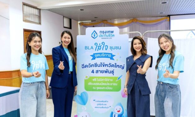 กรุงเทพประกันชีวิต เดินหน้าสานต่อ “ใส่ใจชุมชน” ปีที่ 2 ฉีดวัคซีนไข้หวัดใหญ่ 750 เข็ม เสริมเกราะสุขภาพชาวบางซื่อ ตอกย้ำพันธกิจ “ใส่ใจ” สู่สังคมยั่งยืน