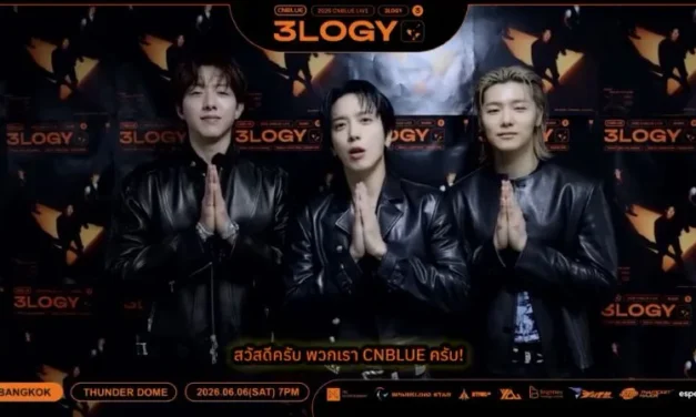 เตรียมรับแรงกระแทกจากตัวพ่อ K-Rock! CNBLUE ส่งสัญญาณความมันส์ ‘3LOGY’ บุกธันเดอร์โดม!