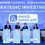 NTT DOCOMO GLOBAL และแอสเซนด์ คอมเมิร์ซ ในเครือซีพี ผนึกกำลังเดินหน้าขับเคลื่อนการตลาดยุคใหม่ มุ่งเน้นอีคอมเมิร์ซและโปรแกรมสะสมคะแนน “Amaze”