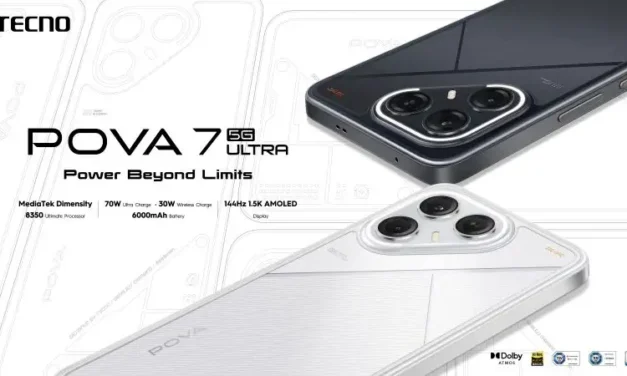 สิ้นสุดการรอคอย! TECNO POVA 7 Ultra 5G สุดยอดเกมมิ่งโฟนระดับโปร ดีไซน์ล้ำ จัดเต็มกล้อง และAI พร้อมวางจำหน่ายแล้ววันนี้!