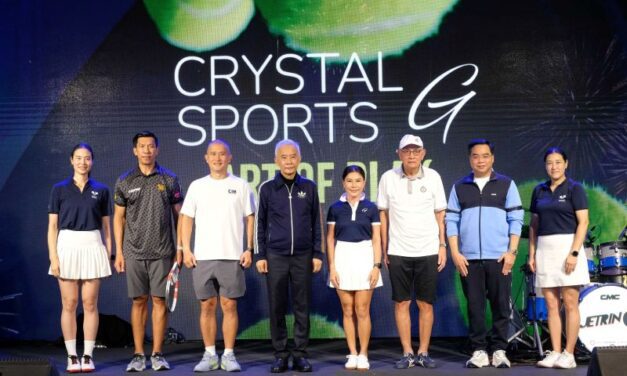 “Crystal Sports G” เปิดตัวยิ่งใหญ่ ยกระดับวงการเทนนิสไทยสู่มาตรฐานโลก พร้อมปักหมุด No.1 Tennis & Social Lifestyle Destination ของประเทศ