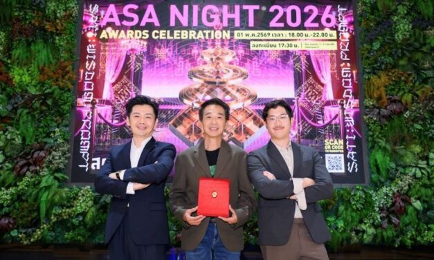 จระเข้ คอร์ปอเรชั่น คว้ารางวัลบูทยั่งยืน ระดับ SILVER “ASA 100 Sustainable : Toward Sustainable ASA Architect Expo”