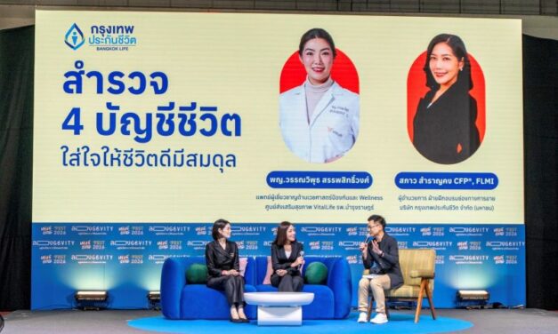 กรุงเทพประกันชีวิต กระตุกต่อมคิด ชวนสำรวจ 4 บัญชีชีวิต เพื่อออกแบบชีวิตระยะยาว