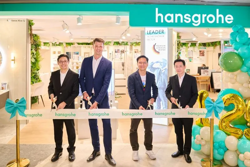 hansgrohe ฉลอง 125 ปีแห่งนวัตกรรมจากเยอรมนี เปิดตัวโชว์รูมใหม่ที่บุญถาวร