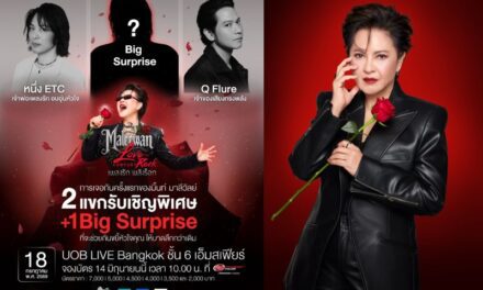 “Maleewan Love in Rock Concert” เพลงรัก พลังร็อก เปิดแขกรับเชิญสุดพิเศษ “คิว วงฟลัว – หนึ่ง ETC – 1 บิ๊กเซอร์ไพรส์” ก่อนกดบัตรพร้อมกัน 14 มิ.ย. นี้