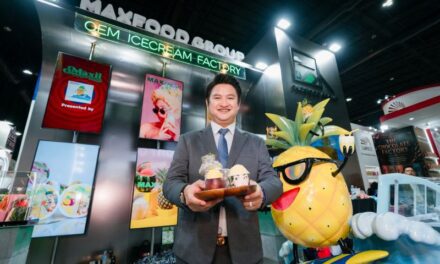 แม็คซ์ฟู๊ดฯ ปักธง “Premium Thai Dessert” บนเวทีโลก โชว์นวัตกรรมไอศกรีมผลไม้สุดล้ำในงาน THAIFEX 2026 เดินหน้ารุกยุโรป–อเมริกา ดันยอดแตะ 1,000 ล้านภายในปี 2027