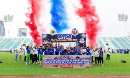ONCB Thai Youth League 2025/2026 เปิดสนามสร้างนักกีฬา พัฒนาเยาวชนไทยห่างไกลยาเสพติด