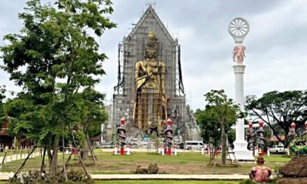 ร่วมเป็นส่วนหนึ่งของมหาบุญแห่งแผ่นดิน! โครงการสร้างพระใหญ่ 35 เมตร วัดสังฆาราม คืบหน้าต่อเนื่อง