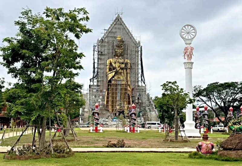 ร่วมเป็นส่วนหนึ่งของมหาบุญแห่งแผ่นดิน! โครงการสร้างพระใหญ่ 35 เมตร วัดสังฆาราม คืบหน้าต่อเนื่อง