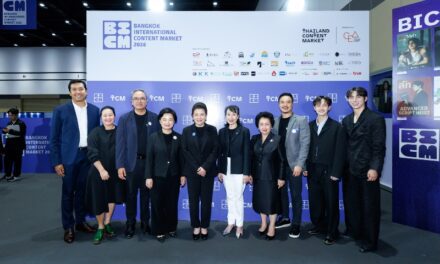 CEA เปิดตลาดซื้อขาย – ร่วมผลิตคอนเทนต์ “ภาพยนตร์และซีรีส์” ระดับนานาชาติ ในงาน “Bangkok International Content Market 2026” ภายใต้งาน TCM2026 ดึงกว่า 300 บริษัทชั้นนำไทยและต่างประเทศ คาดเปิดเจรจากว่า 700 คู่ ปักหมุดไทยสู่ “Content Hub of Asia”