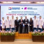 รพ.กรุงเทพ สำนักงานใหญ่ มุ่งสู่ Medical Robot Hub ระดับเอเชียแปซิฟิก พิธีลงนาม MOU กับบริษัทดีไวซ์ เทคโนโลยี่ส์ (ไทย) จำกัด ยกระดับองค์ความรู้ พัฒนาศัลยแพทย์ และมาตรฐานการรักษา