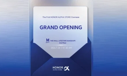 HONOR ปักหมุดไทย เปิด ‘HONOR Alpha Store’ แห่งแรกในตลาดต่างประเทศ ยกระดับประสบการณ์ AI Ecosystem สู่ผู้บริโภคไทย