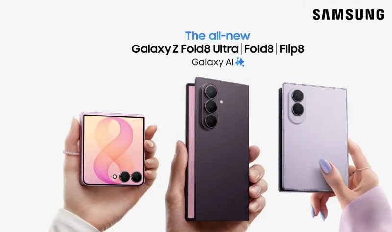 ซัมซุง เปิดตัวไลน์อัปสมาร์ทโฟนจอพับ 3 รุ่นล่าสุดในตระกูล Galaxy Z Series